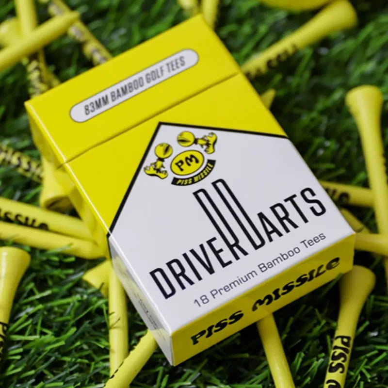 Darts Yellow Advanced Simple Golf Tee